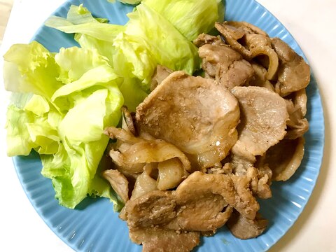 豚肉のしょうが焼き